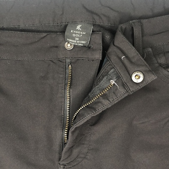 Kyodan Golf Black Excellence UPF Golf Pants - Picture 4 of 9
